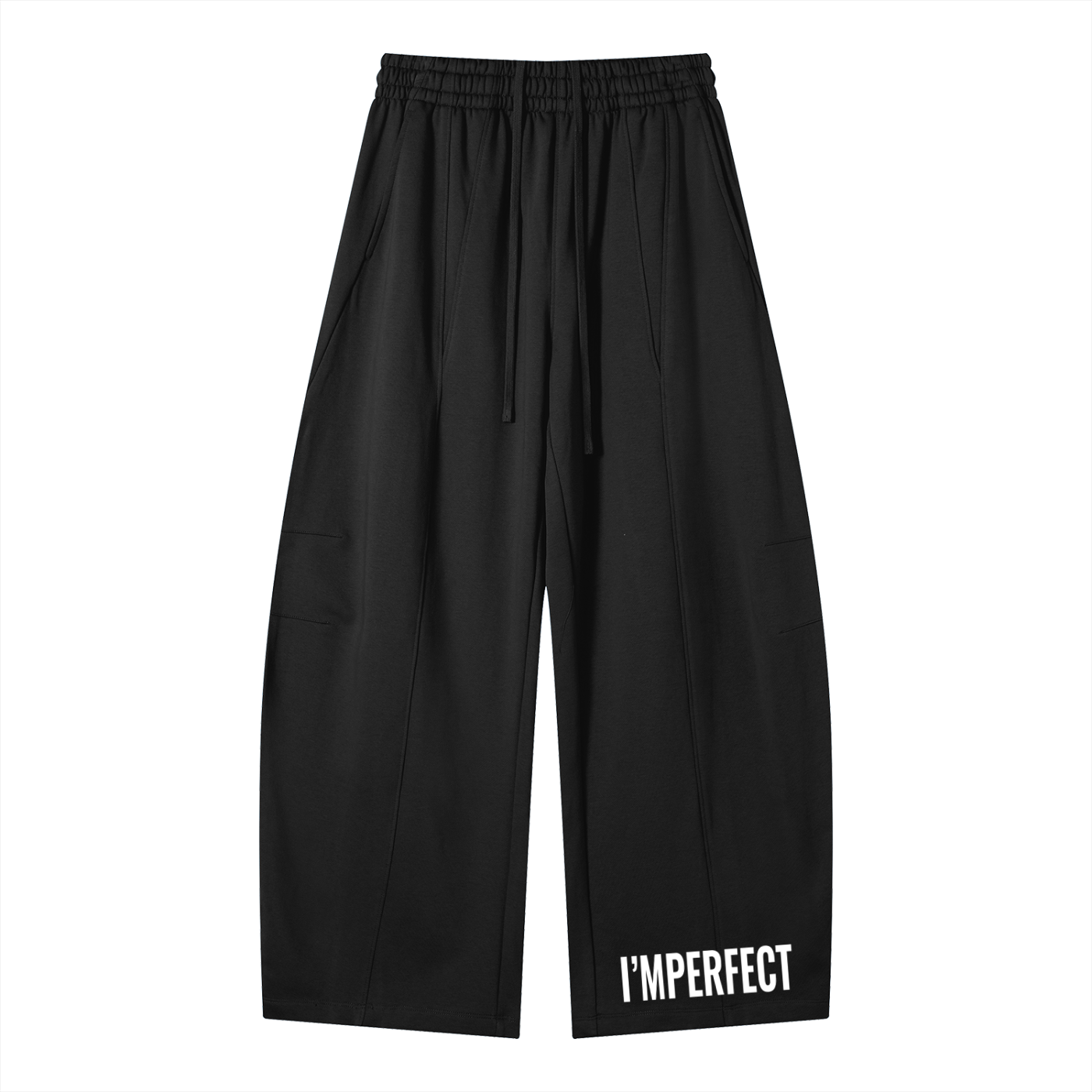 Heavyweight Wide Leg Panel Sweatpants