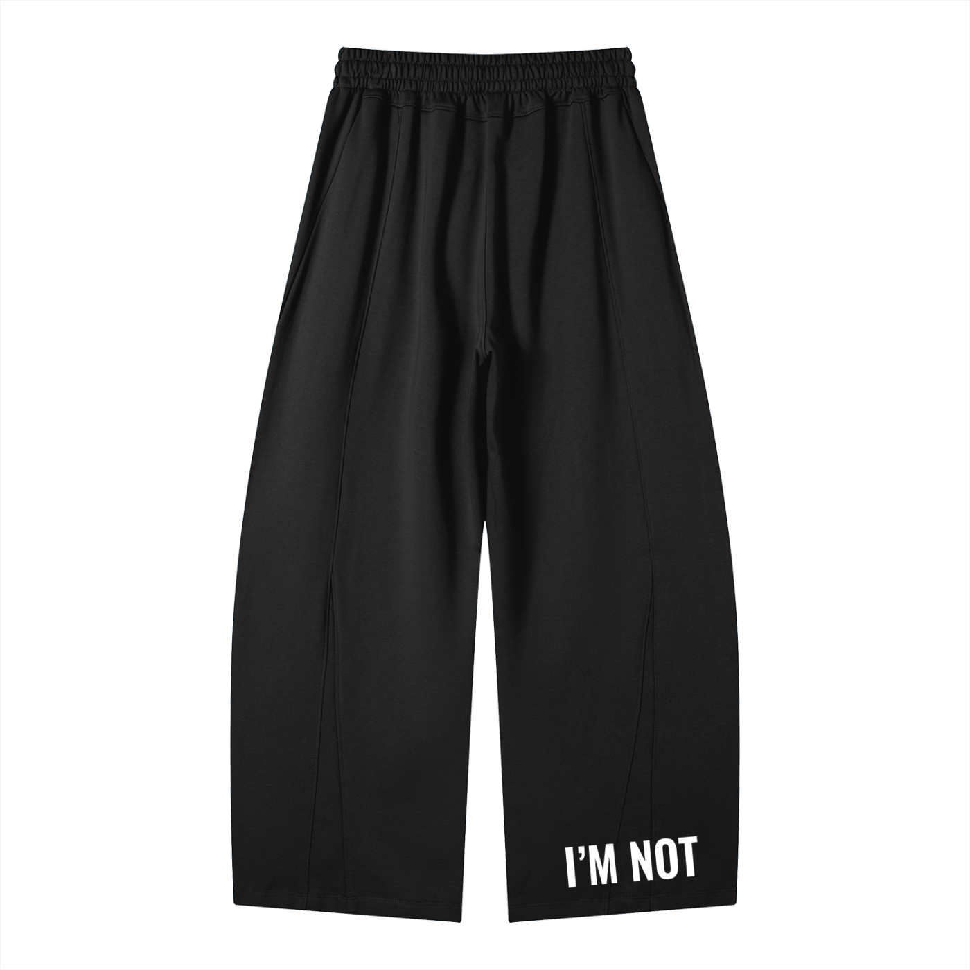 Heavyweight Wide Leg Panel Sweatpants